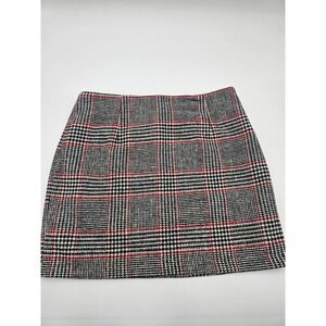 Forever 21 plaid wool mini skirt large 90s Y2K preppy casual classic retro women